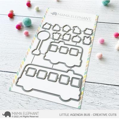 Mama Elephant Creative Cuts - Little Agenda Bus